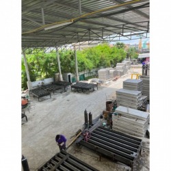 Micro pile manufacturing plant