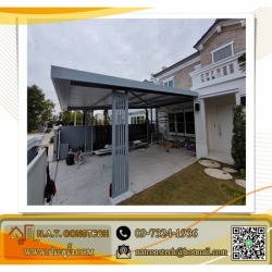รับทำหลังคากันสาด canopy ใกล้ฉัน