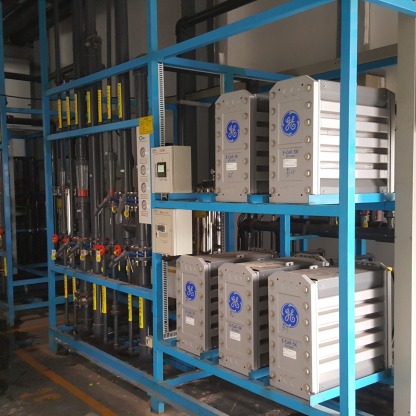 งานบริการล้างทำความสะอาดระบบ DI (Deionization System)  EDI (Electro Deionization System) - บริษัท เอทีพี อินโนเวชั่นส์ จำกัด