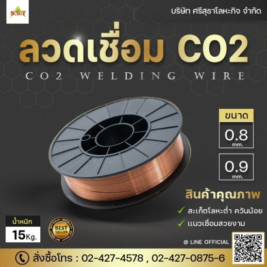 ลวดเชื่อม CO2 