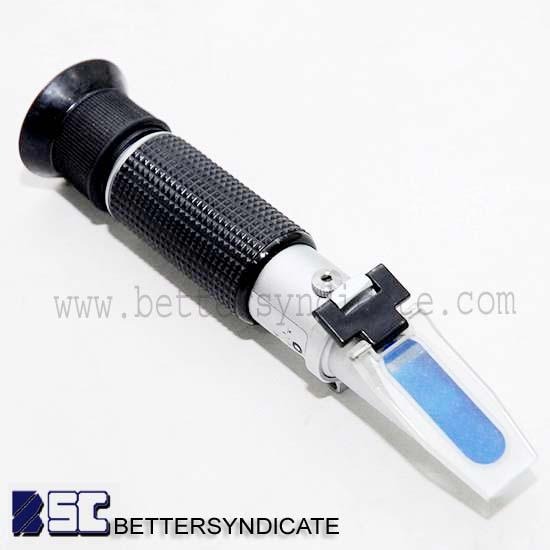 Hand refractometer HR 190 (เครื่องวัดความเค็ม) เครื่องมือทางวิทยาศาสตร์  hand refractometer hr 190 (เครื่องวัดความเค็ม)  เครื่องวัดความเค็ม 