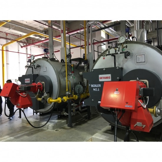 เครื่องกำเนิดไอน้ำจากความร้อนทื้ง steam boiler 