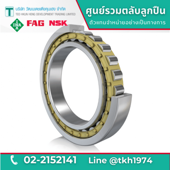 ตลับลูกปืนเม็ดทรงกระบอกแถวเดียว Cylindrical Roller Bearing ตลับลูกปืนเม็ดทรงกระบอกแถวเดียว Cylindrical Roller Bearing  ตลับลูกปืนเม็ดทรงกระบอกแถวเดียว  Cylindrical Roller Bearing 