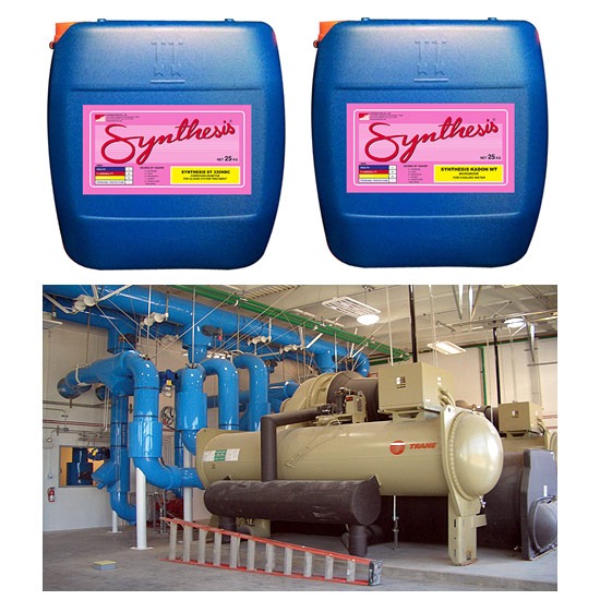 CHILLED WATER TREATMENT CHEMICAL หัวเชื้อน้ำยาป้องกันสนิมใน chiller  หัวเชื้อกำจัดตะไคร่  หัวเชื้อกำจัดแบคทีเรีย  หัวเชื้อกำจัดรา 