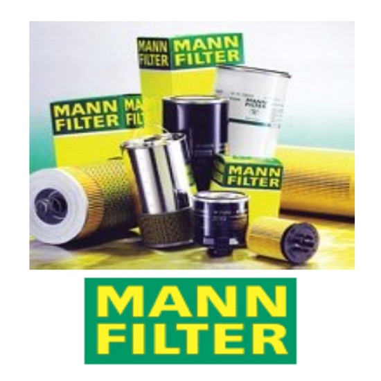 ไส้กรองเคื่องอัดลม ไส้กรอง  Mann Filter  ผลิตภัณฑ์ไส้กรอง  อะไหล่ปั๊มลม 