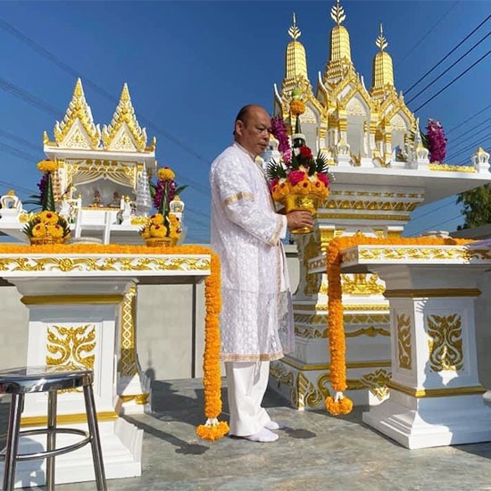 พิธีตั้งศาลพระภูมิ ศาลเจ้าที่ ศาลตายาย พิธีตั้งศาลพระภูมิ ศาลเจ้าที่ ศาลตายาย 