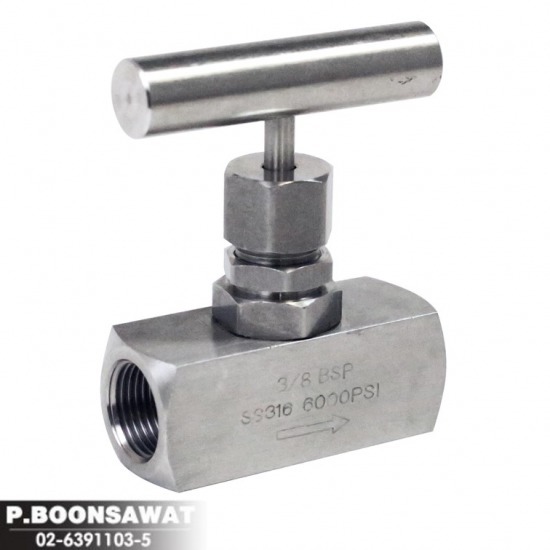 วาล์วเข็ม ss316 Needle Valve Stainless 316 วาล์วเข็ม ss316  วาล์วเข็มสแตนเลส 316  มินิบอลวาล์วเข็มท่อสแตนเลส 