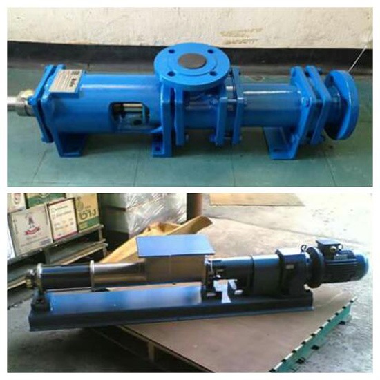 เครื่องสูบแบบ Screw Mono Pump เครื่องสูบหอยโข่ง 