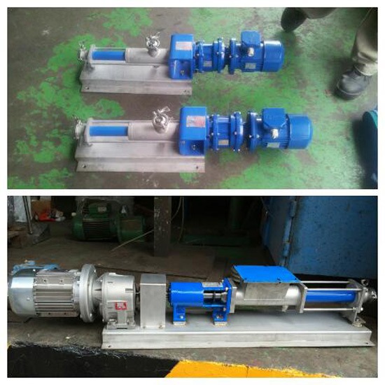 เครื่องสูบแบบ Screw Mono Pump เครื่องสูบไดอะแฟรม 