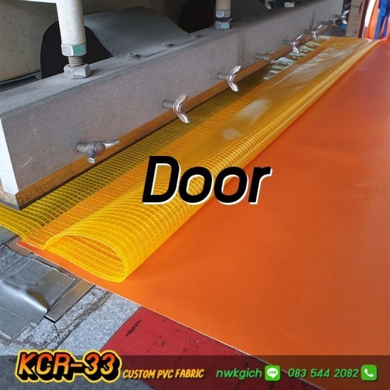 งานสั่งทำตามแบบ Shutter Door PVC