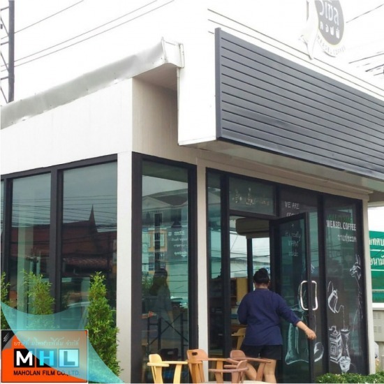 ติดตั้งฟิล์มร้านอาหาร ร้านกาแฟ ติดตั้งฟิล์มร้านอาหาร ร้านกาแฟ 