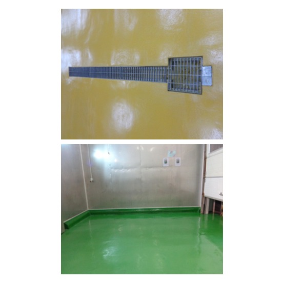 พื้น Polyurethane Self-Leveling (PU-HF Floors) พื้นพียูคอนกรีต   พื้น PU-HF  พื้น PU 