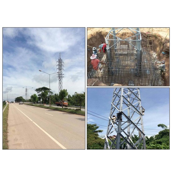 PROJECT : Steel Tower 115 KV. Wangsapung, Loei ก่อสร้างสายส่งไฟฟ้าแรงสูง   ระบบส่งกำลังไฟฟ้า   ก่อสร้างสถานีไฟฟ้าย่อย   ระบบจำหน่ายไฟฟ้าใต้ดิน   โซล่าเซลล์   ก่อสร้างระบบไฟฟ้า   ติดตั้งระบบไฟฟ้าแรงสูง   ก่อสร้างสถานีไฟฟ้าแรงสูง   ระบบผลิตกระแสไฟฟ้า   ก่อสร้างปักเสาไฟฟ้า 