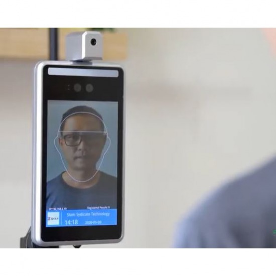 กล้องจดจำใบหน้า และวัดอุณหภูมิ ด้วยระบบ AI อัจฉริยะ อุปกรณ์ตรวจจับความร้อน  กล้องจดจำใบหน้า และวัดอุณหภูมิ ด้วยระบบ AI อัจฉริยะ 
