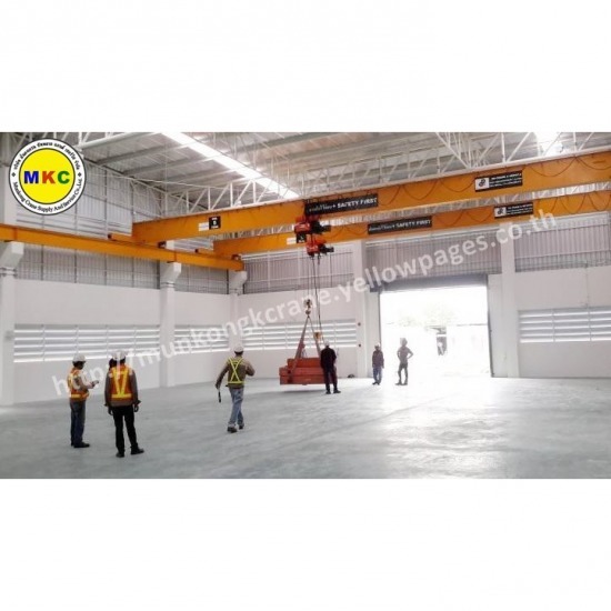 ติดตั้งเครนโรงงาน เครนไฟฟ้า ชลบุรี เครนโรงงาน  Overhead Crane  เครนไฟฟ้าอุตสาหกรรม รอกไฟฟ้า  ติดตั้งเครนโรงงาน เครนไฟฟ้า ชลบุรี 