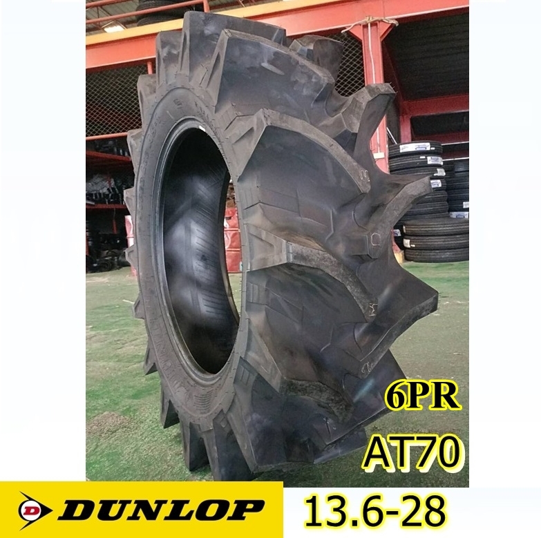 13.6-28 6PR ยี่ห้อ DUNLOP ยางรถไถ