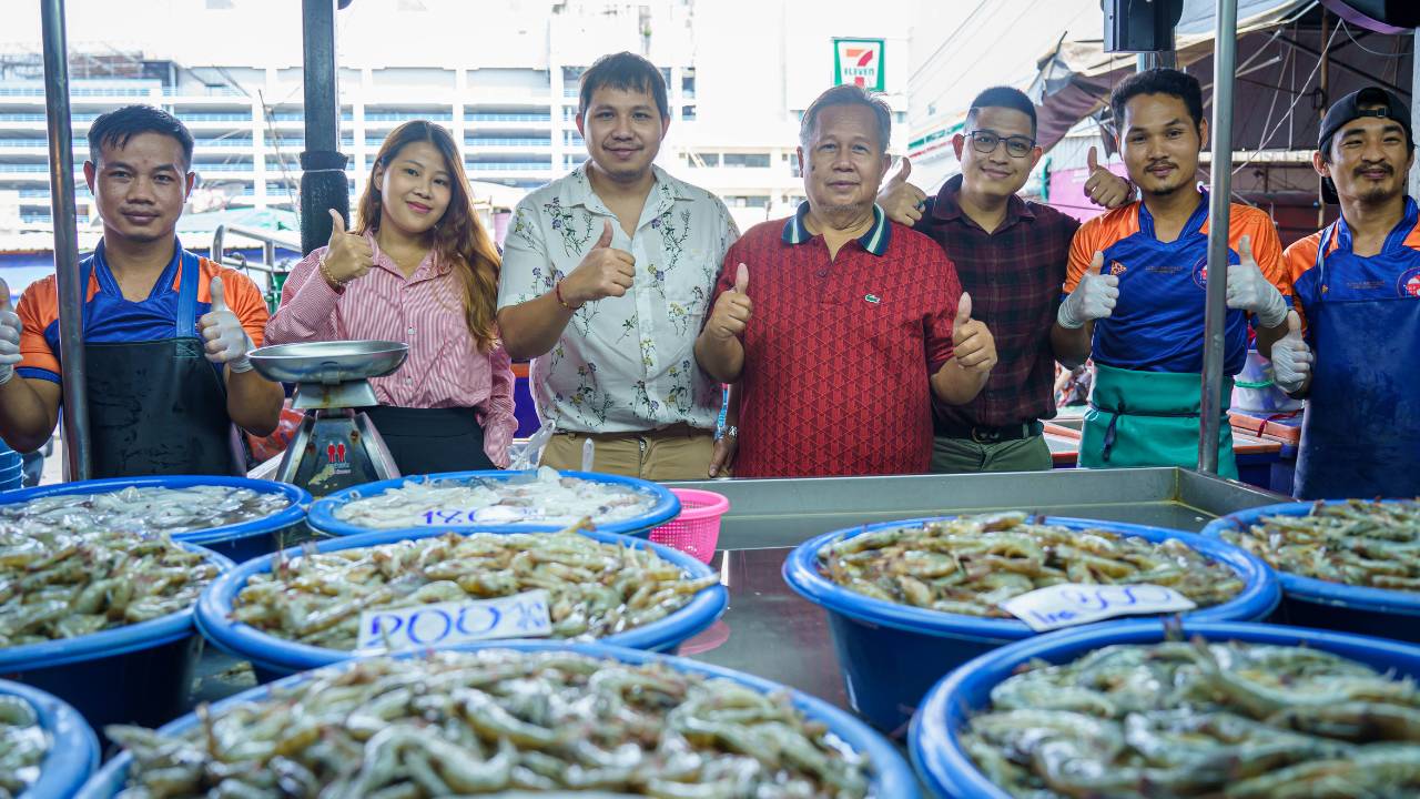 ขายส่งกุ้งสด พร้อมจัดส่ง