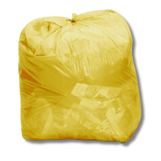 ถุงขยะสีเหลือง