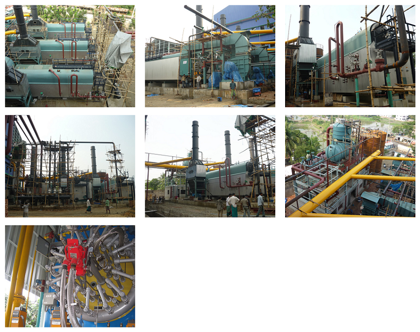 ผลงานการติดคั้งบอยเลอร์ CleaverBrooks Industrial WaterTube Steam Boilers