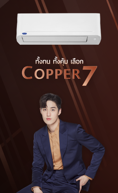 ขายแอร์ carrier copper 7