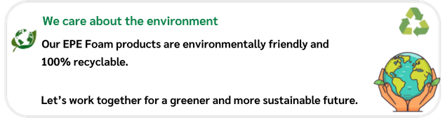 We care about the environment.