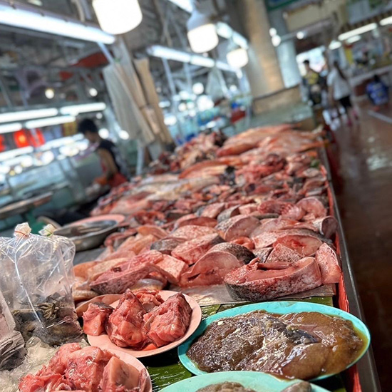 ตลาดบันซ้านโซนเนื้อสัตว์-6